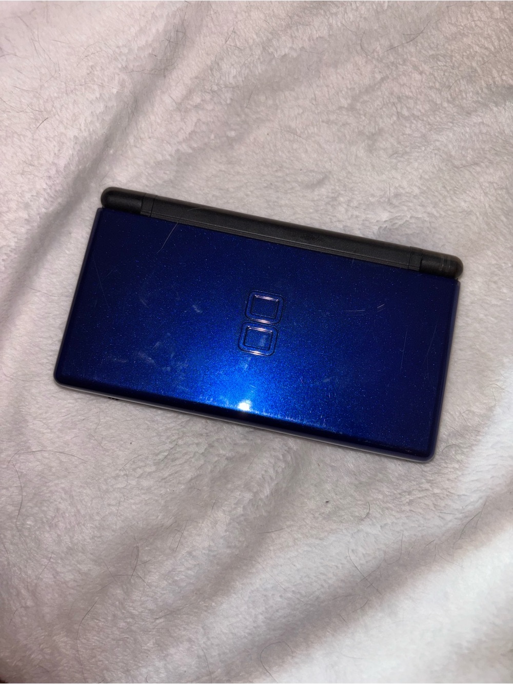 Nintendo DS Lite Cobalt Blue Handheld Console – Untested – No Charger or stylus